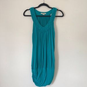 Teal Tunic or Mini Dress